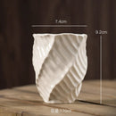 Axyaa Retro Ceramic Pleated Mug for Coffee and Milk Drinking