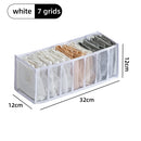Axyaa Wardrobe Organizer Box Set for Clothes, Bras, Underwear, Socks - Breathable Mesh Bags