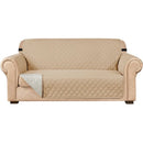 Axyaa Waterproof Sofa Cushion Cover for Living Room Couch - Gray