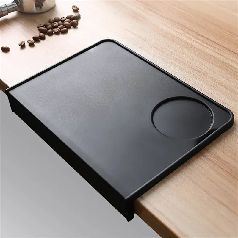 Axyaa Silicone Coffee Tamper Mat for Espresso Tamping Corners