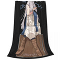 Axyaa Frieren Plush Blanket 150*125cm - Custom Throw Blanket for Sofa Bed, Lounge