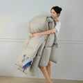 Axyaa White Goose Down Duvet | Silent Winter Quilt | Hotel Quality Warmth