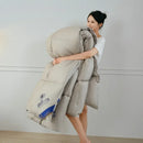 Axyaa White Goose Down Duvet | Silent Winter Quilt | Hotel Quality Warmth