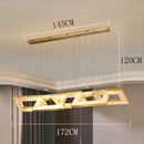 Axyaa Crystal Chandelier Pendant Light for Living Room Dining Room Ceiling Lighting