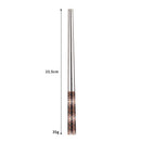 Axyaa Stainless Steel Korean Spoon and Chopsticks Set