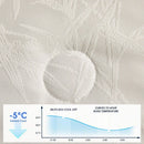 Axyaa Bamboo Cooling Comforter, Lightweight Breathable Summer Quilt