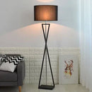 Axyaa Modern Minimalist Fabric Floor Lampshade for Home Lighting