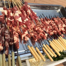 Axya Meat Grill Skewer Box Set BBQ Tools Shish Kebab Skewers Maker