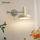 Axya Medieval Cream Wind Wall Lamp for Bedroom Hotel, Nordic Style Rocker Wall Light