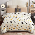 Axyaa Double Sided Warm Raschel Blanket for Winter - High End Soft & Cozy Weighted Comforter