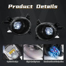 Axyaa LED DRL Angel Eye Fog Lamps for Mitsubishi Lancer 2008-2013