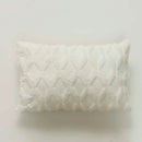 Axyaa Plush Cushion Cover in Nordic Style for Sofa, 30x50cm Decorative Pillow Cover
