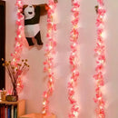 Axyaa Cherry Blossom String Lights: Decorative Courtyard & Wedding Party LED Lighting