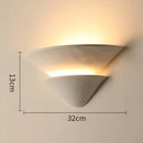 Axyaa Retro Double-layer Gypsum Wall Lamp for Atmosphere Living Room Decoration