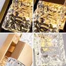 Axyaa Modern Glass Ripple Wall Lamp for Stylish Home Decor