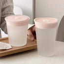 Axyaa Frosted Glass Tumbler 365ml - Versatile Drinking Cup for Coffee, Wine, Juice