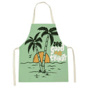 Axyaa Lion Truck Kitchen Apron with Cute Animal Design