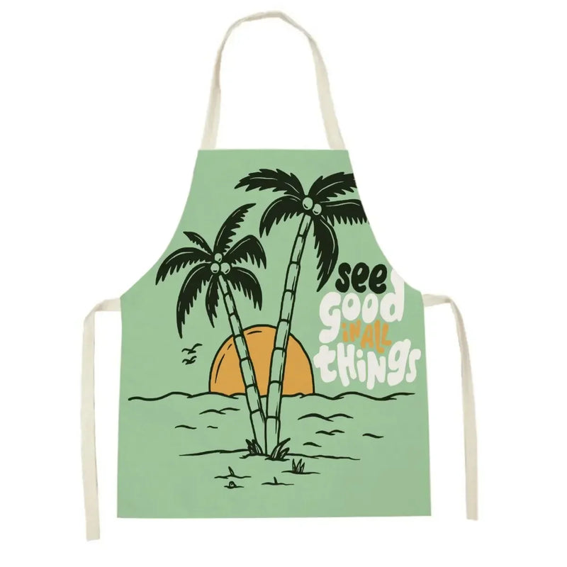 Axyaa Lion Truck Kitchen Apron with Cute Animal Design