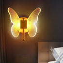 Axyaa Butterfly Acrylic LED Chandelier for Bedroom, Home Décor - Pendant Ceiling Light