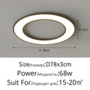 Axyaa Modern Ring Pendant Light for Living Room, Dining Room & Study