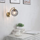Axyaa Glass Wall Lamps: LED Indoor Wall Light for Living Room, Hallway, and Bedroom