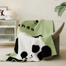 Axyaa Ultra Soft Plush Animal Blanket – Zebra Panda Tomatoes Throw 51x63"
