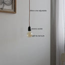 Axyaa Ceramic LED Pendant Lamp: Industrial Loft Vintage Style Hanging Light