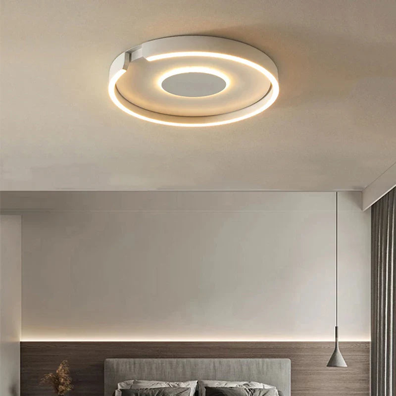 Axyaa Rose Gold LED Ceiling Light for Home Lighting in Living Room, Bedroom, Study Room
