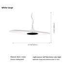 Axyaa Nordic LED Pendant Lamp for Dining Room, Modern Resin Suspend Light