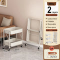 Axyaa Floor-to-Ceiling Multi-layer Service Cart for Kitchen Storage