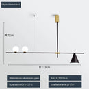Axyaa Magic Bean Pendant Light: Luxury Nordic Style Chandelier for Home Decor
