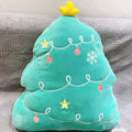 Axyaa Christmas Decorative Throw Pillows Xmas Tree Reindeer Gnome Plush Toy