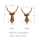 Axyaa Modern Antler Deer Wall Lamp | Bedroom Kitchen Home Decor Wall Sconces Lamps