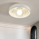 Axyaa Modern Resin Ceiling Chandelier, LED Bedroom Lighting Fixture for Corridor, Balcony, Cloakroom, and Porch