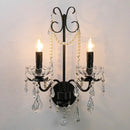Axyaa European Crystal Chandelier Foyer Pendant Lights LED Ceiling Lamp