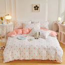 Axyaa Strawberry Bedding Set - Soft Queen/King Size Comforter Set