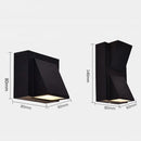Axya Outdoor LED Wall Lamp for Garden Terrace Gate, Waterproof Modern Design