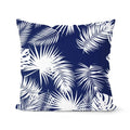Axyaa Navy Blue Geometric Cushion Cover - Decorative Sofa Pillowcase
