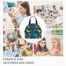 Dino Lunch Bag by Axyaa: Jurassic Thermal Tote for Kids School Travel Picnic