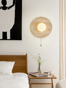 Axyaa Stone Wall Lamp - Japanese Style Home Decor and Lighting