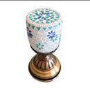 Axyaa Mosaic Flower Light Material Package Handmade Table Lamp