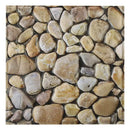 Axyaa Faux Stone Wall Panel Tile Sticker Peel and Stick Backsplash Kitchen Bathroom