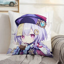 Axyaa Decorative Pillow Covers for Sofa Cushions - Genshin Impact Inspired Home Decor