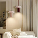 Axyaa Japanese Style Yellow Cave Stone Bedside Chandelier