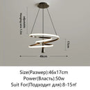 Axyaa Modern LED Pendant Light Spotlight Chandelier for Living Room & Kitchen