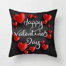 Axyaa Love Heart Cushion Cover for Living Room Sofa Valentine's Day Home Decor