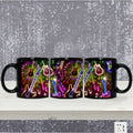 Axyaa Guitar Music Black Coffee Mug - 330ML