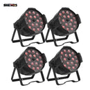 Axyaa LED Zoom Par Light 18x18W RGBW 6in1 for Bar DJ Disco Wedding Nightclub