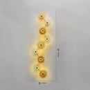 Axyaa LED Glass Wall Light Set for Living Room TV Background & Bedside Aisle