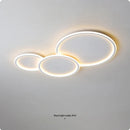 Axyaa LED Ceiling Lamp with Remote Control - Modern Ultra-Thin Chandelier